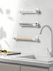 2pcs No Punching Trash Bag Dispenser Plastic Bag Holder, Home Organization Kitchen Organizers And Storage