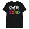 Class of 2040 Grow with Me First Day of Kindergarten T-Shirt