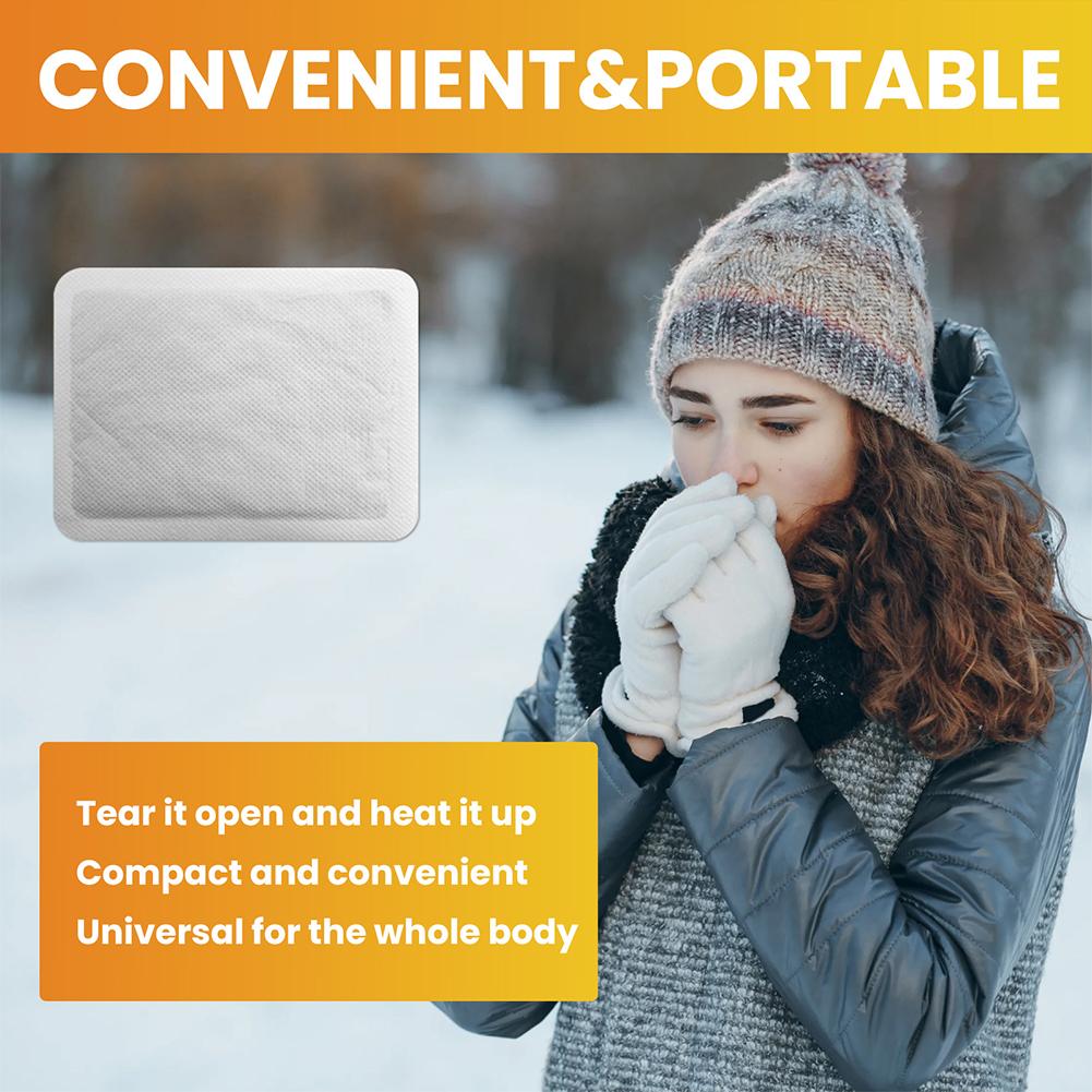 Self-heating Warm Paste Foot Pads Women Body Warmer Body Pads Baby Winter Hot Patches Air Activated Warmers for Cold Weather