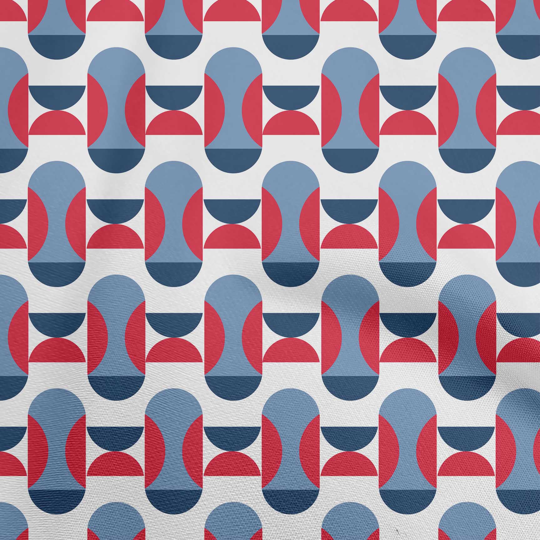 

oneOone Georgette Viscose Brown Fabric Geometric Quilting Supplies Print Sewing Fabric By The Yard 42 Inch 42 Inch Wide - Viscose Chiffon червоний