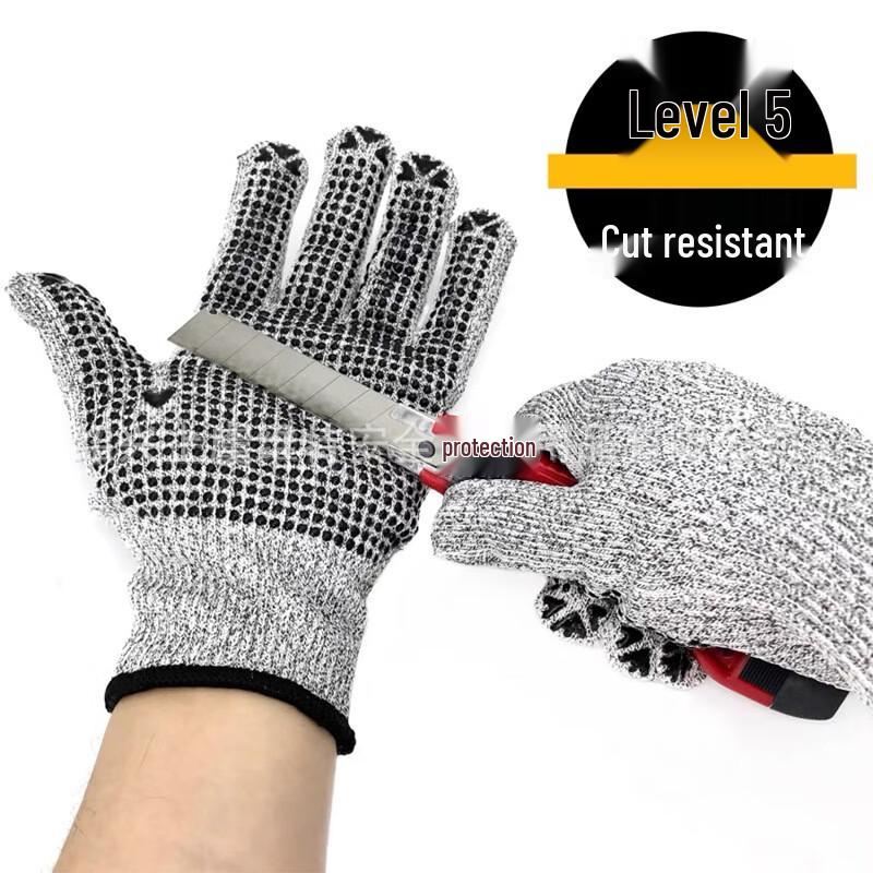 HPPE Cut & Puncture Resistant Work Gloves One Size Fits All (Men s)
