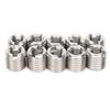 10Pcs Thread Inserts Male Female Reducing Nut Repair Tool Stainless Steel Fastener Hardware
