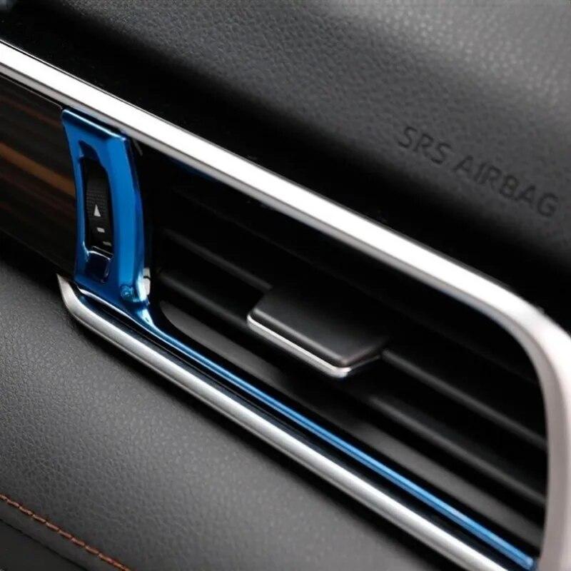 For Toyota Camry XV70 2018-2022 2023 Stainless Steel Car Interior Accessories Auto Side Air Condition Vent Outlet Cover Trims
