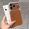 Retro Leather Phone Case For For Iphone 17 Air 13 14 1 16 17 Pro Max 1 16 14 Plus Shockproof Hard Protector Cover