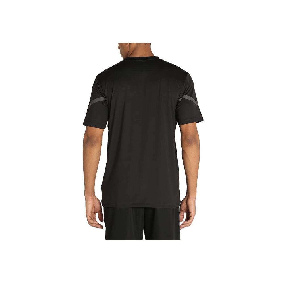 Puma Borussia Dortmund Logo Print Sport Round Neck Short Sleeve T-Shirt Unisex Tops Black 764297-02