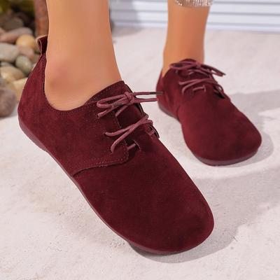 Fashion 2025 New Woman Flats Shoes Loafers Fashion Casual Sports Sneakers New Lace Up Casual Comfortable Women's Shoes