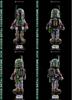 Hybrid Metal Figuration Star Wars Boba Fett Alloy Painted Movable Figure Non-Scale