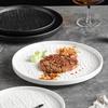 High End Steak-Essteller Haushalt Leichte Luxus-Geschirr Keramikteller Kreative Einfarbige Frühstückstablett Exquisites Geschirr