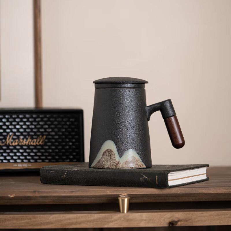 Chinese Style Ceramic Office Tea Mug