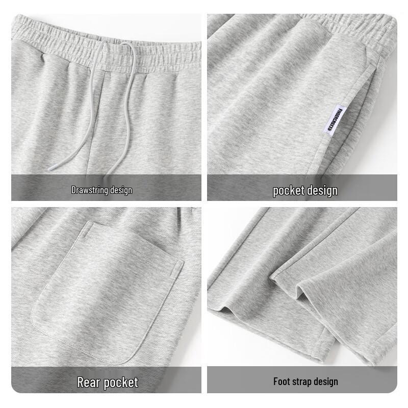 Fingercroxxit Men's Loose Fit Flared Casual Pants