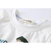 YUBAOBEI Srping algodão dos desenhos animados dinossauro meninos manga longa camiseta casual moda o-pescoço outono crianças roupas melhor esporte crianças topo