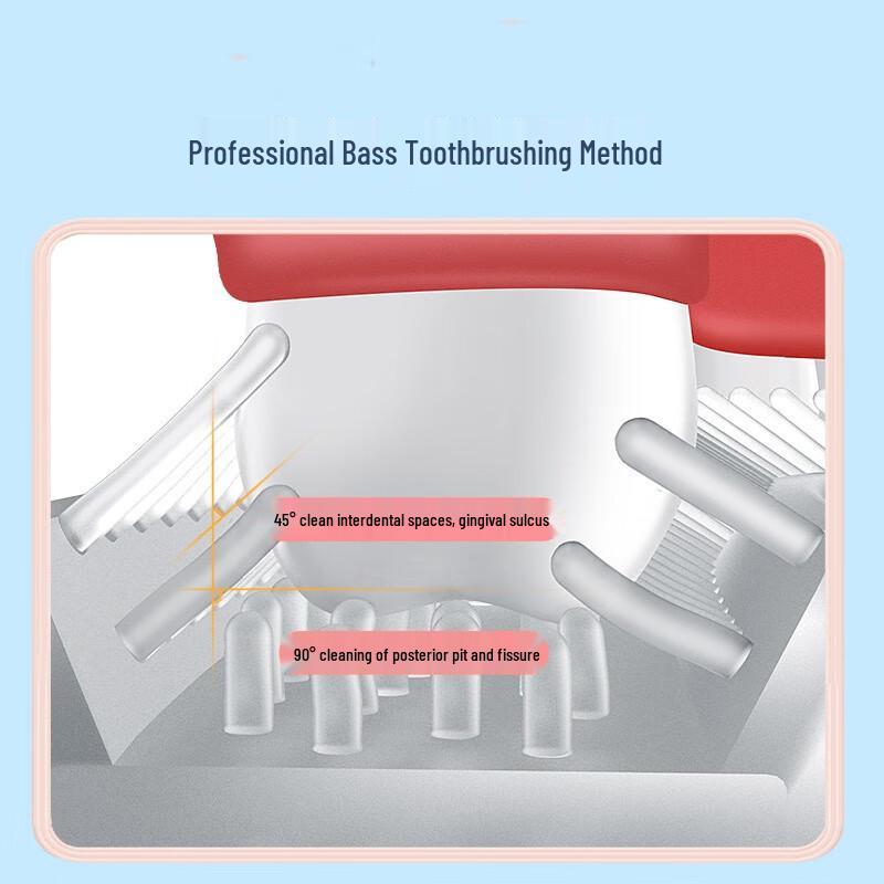 Shengbei U-shaped Silicone Sonic Kids Toothbrush