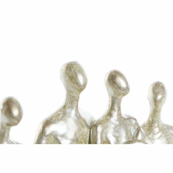 Figurine Décorative 21 X 8 X 12 Cm Doré Famille