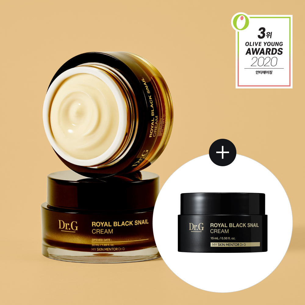 Dr.G Royal Black Snail Cream Set 50ml+15ml