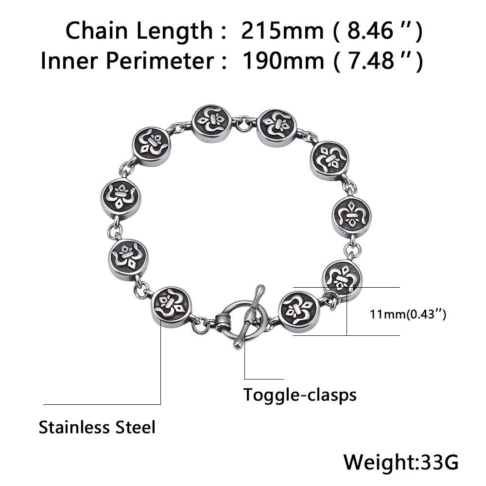 Stainless Steel Bracelets For Women Party Gift Fashion Chain Charm Bracelets Jewelry