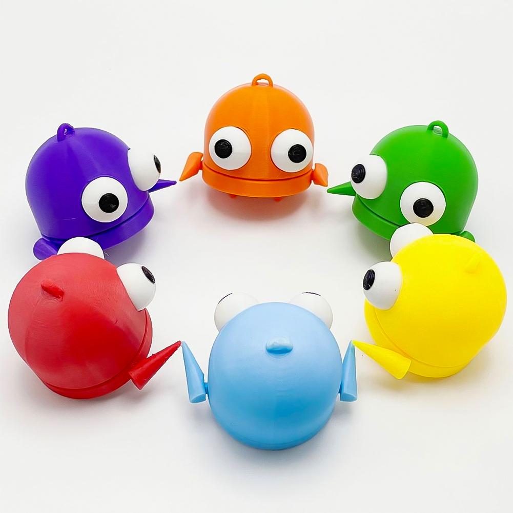 3D-печатная кукла-робот REPO мини-брелок многоцветный креативный домашний декор поделки подарок на день рождения детские игрушки фигурка модель