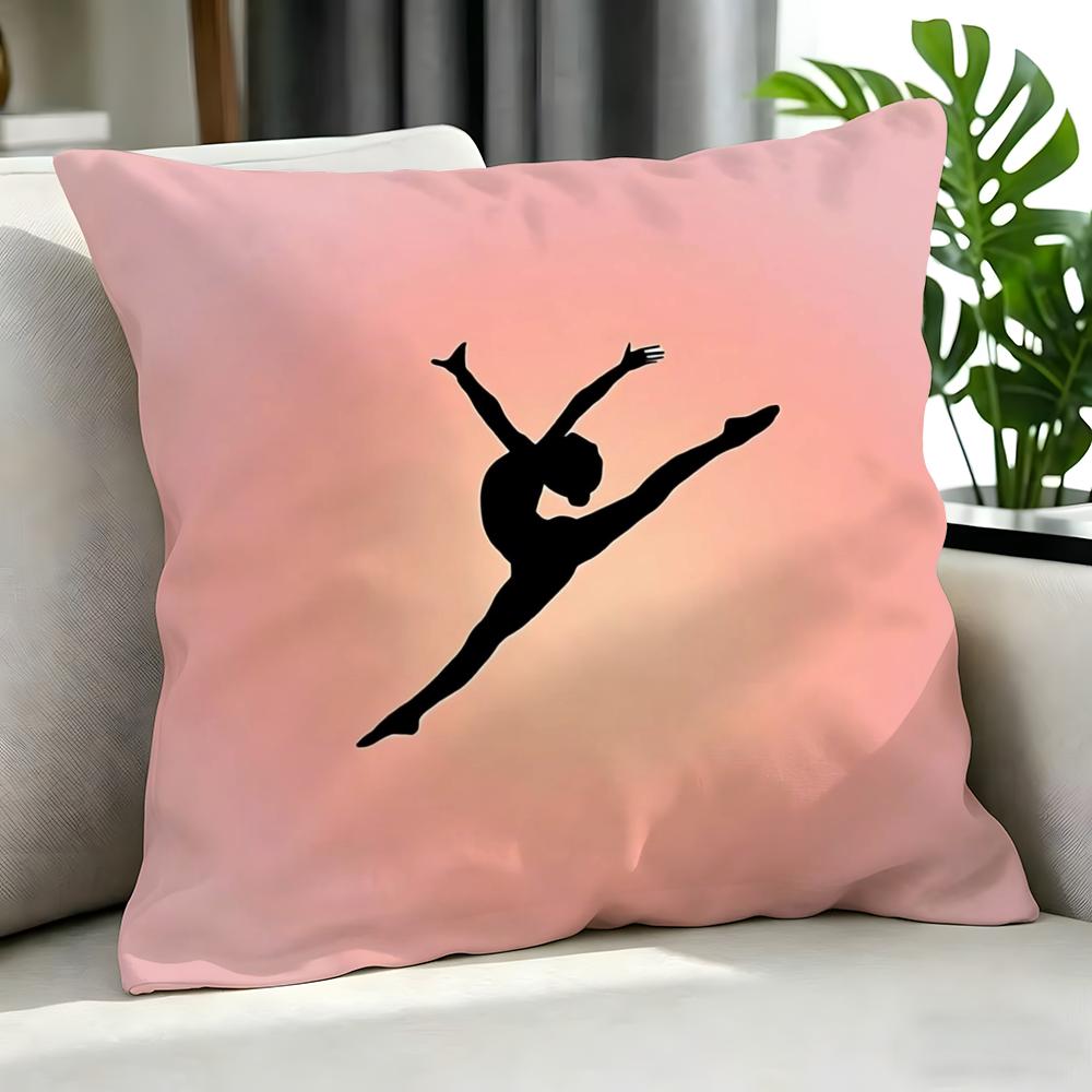Art ddance steps Cushion Cover Cushion Cover Set Pcs x x x Pillowcase Decorative Sofa Home Decor