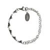 821WEBSERVICE Heart Half Chain Bracelet
