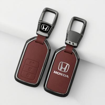 Car Key Case Cover For Accord Fit Lucky Vezel City Civic CR-V HR-V Jade Jazz BRV BR-V HR-V Shuttle Pilot Crider Odyssey