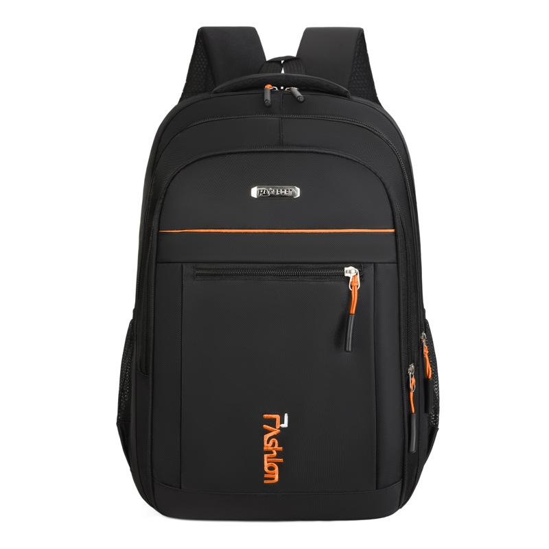 2 New casual backpack large capacity male wear-resistant junior high school college student schoolbag commuter business computer bag