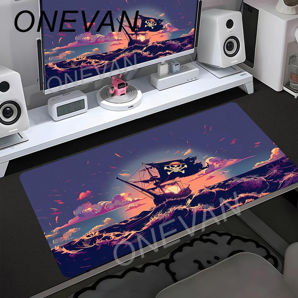 Mouse Pad Notbook Gamer Large Keyboard NonSlip Rubber Computer Carpet Japan Anime One Piece Desk Mat PC Gamer Big Mousepad Gifts