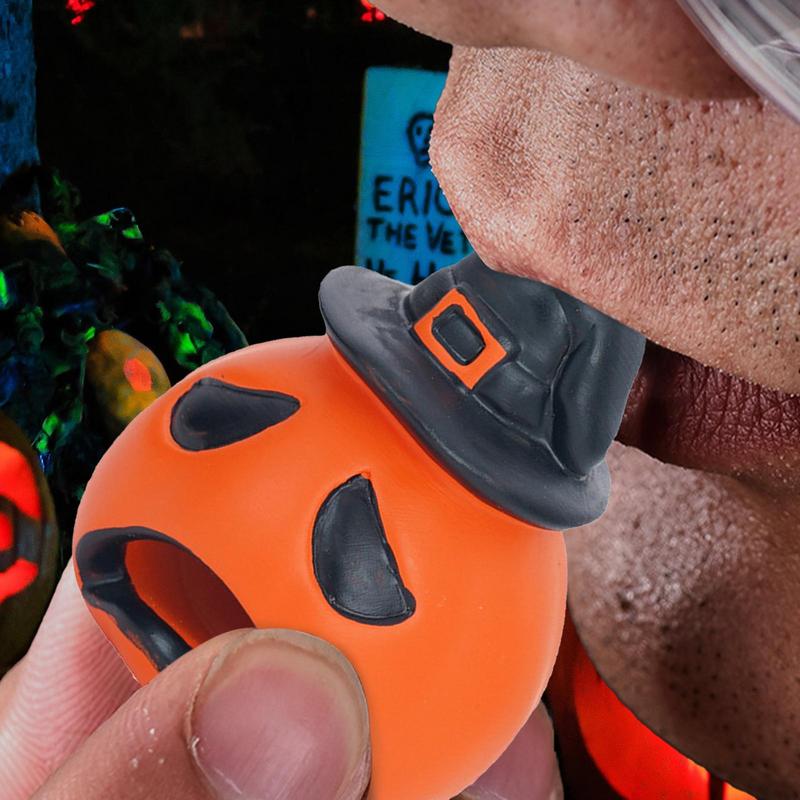 Gruselige aztekische Todespfeife, donnernde Echos antiker Krieger, die intensive menschliche Schreipfeife für Halloween-Partyzubehör