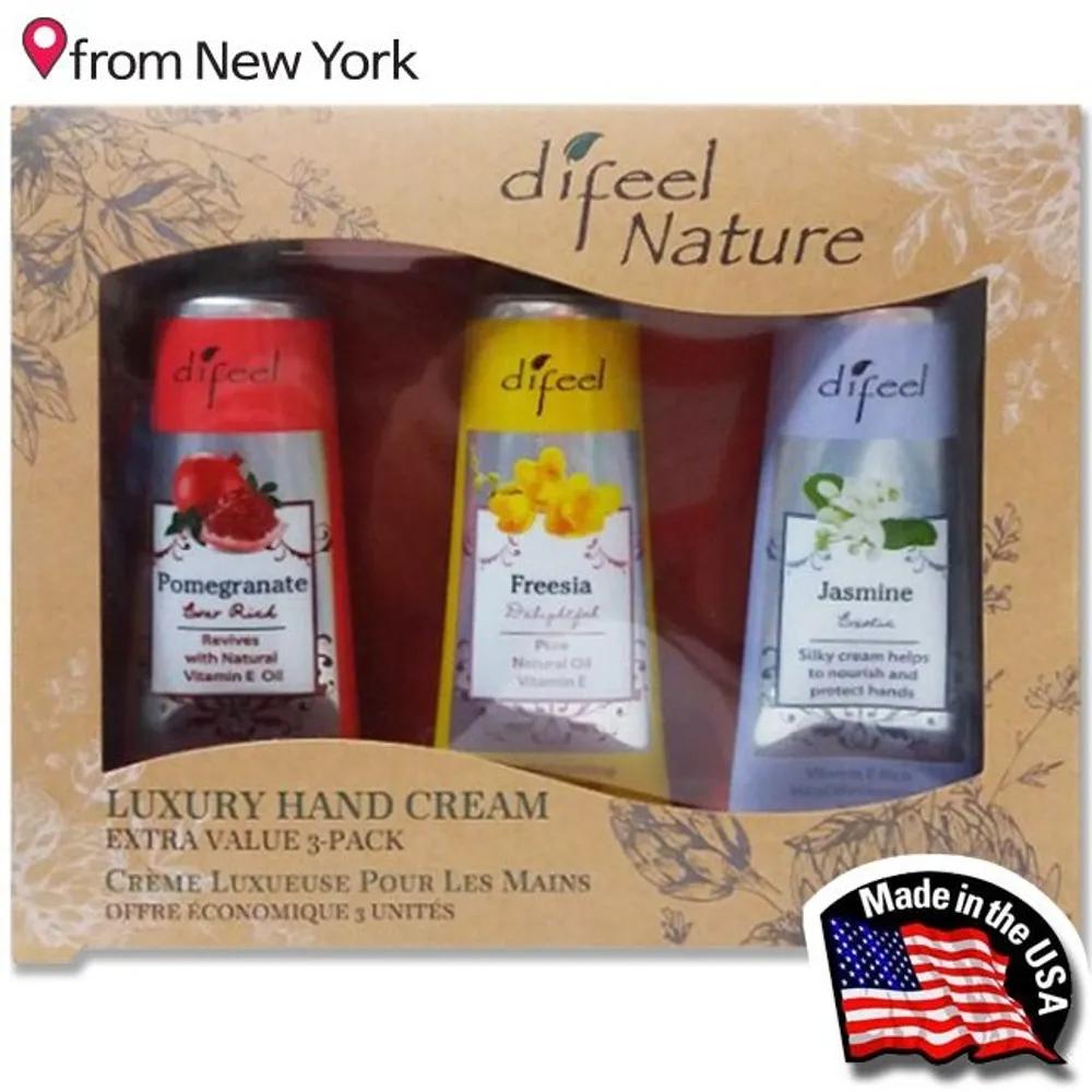Nature Hand Cream Set 40g x 3, Pomegranate, Freesia, Jasmine