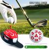 6 In 1 Golf Ball Line Liner Marker Template Drawing Alignment Marks Sign Tool Golf Scriber Accessories