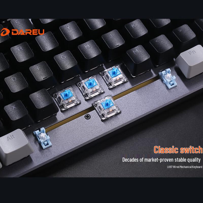 Dareu LK97 97-Key Wired Mechanical Gaming Keyboard