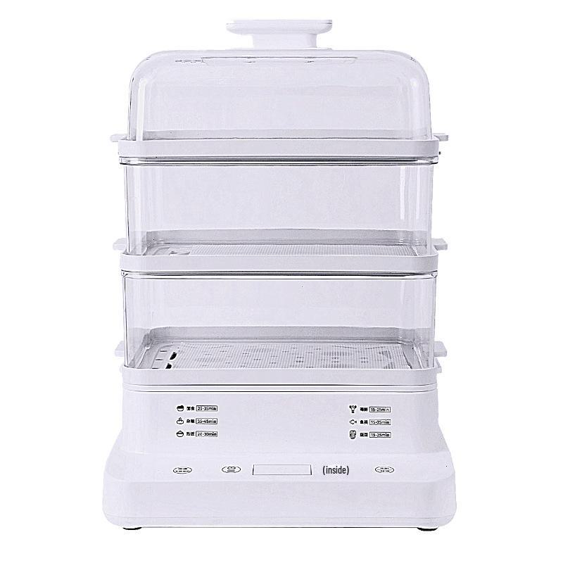 Multi-Function Electric Steamer, Large Capacity, Three-Layer, Fully Automatic, 110V US Standard