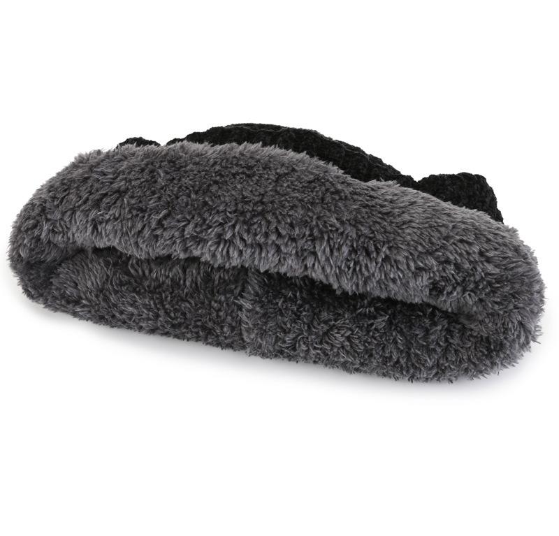 Winter Hat Men's Thickened Wool Hat Chenier Fleece Autumn and Winter Outdoor Warm Ear Protector Knitted Hat