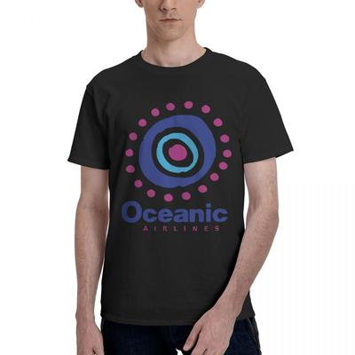 Oceanic Airlines 100 Cotton Casual Breathable Confortable TShirt Mens Clothing Deals Funny Shirt