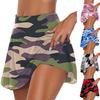 Women Fashion Double-Layer Sports Camouflage Yoga Sports Leggings Fitness Shorts