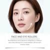 Face Roller With Zinc Alloy Wheel Lightweighted PP Grip For Muscle Relaxation Travel Friendly Non Electric Massage