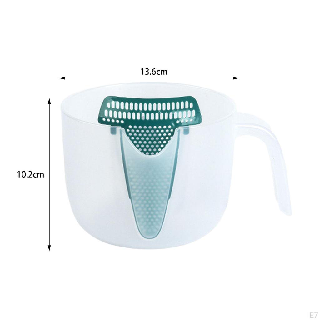Filter Measuring Cup Baking Pastry Tools 1L Liquid Bowl Egg Beater