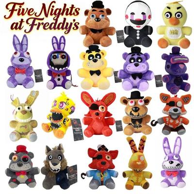 Spot  New 18 CM Five Nights At Freddy's FNAF Plush Toy Stuffed Bear Rabbit Game Toys Kids Birthday Christmas Gift