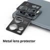 For Motorola Edge 30 Fusion 5G Hollow Lens Protector Aluminum Alloy Phone Camera Bezel Cover