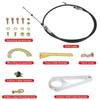 Steering Column Cable Shifter Kit ACA-1804 for TH200 2004R 4L60E Aftermarket Column Adjustable Shifter