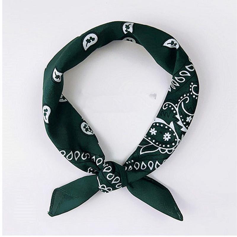 Unisex Cotton Blend Hip Hop Bandana Headwear Hair Band Scarf Neck Wrist Wrap Band Magic Head Square Scarf Hairband