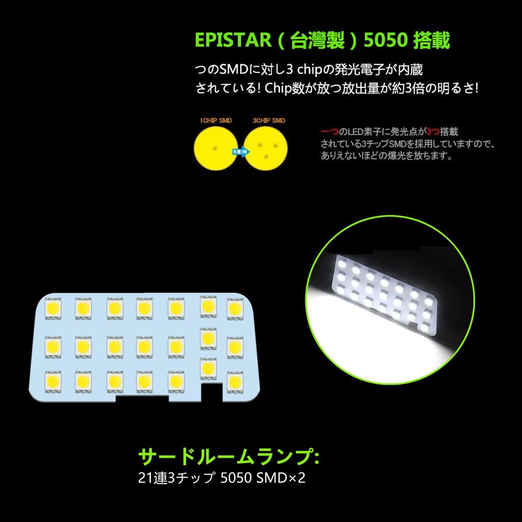 ZXREEK LED Interior Light Kit for Mitsubishi Delica D5 CV1W (2019–, Facelift) 6000K, 139-SMD, Vehicle-Specific Set