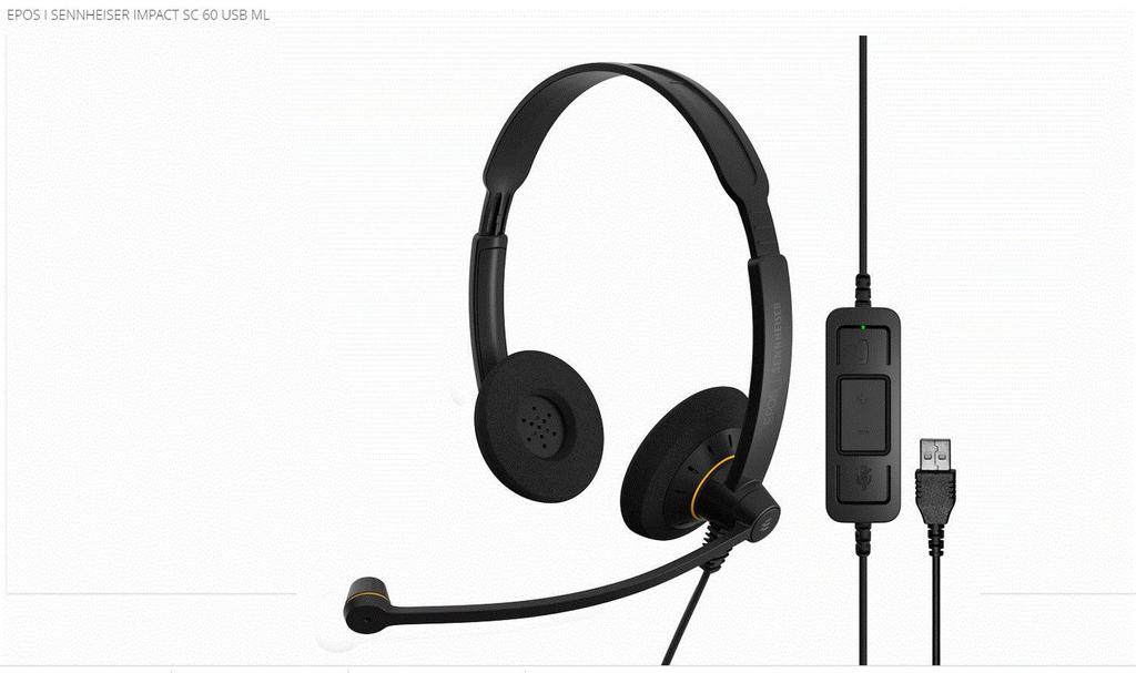 Epos I Sennheiser Impact Sc 60 Usb, 1000551