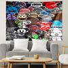 Sesame Street Print Tapestry, Lightweight Wall Hanging, for Bedroom, Dorm, Living Room, Home Art Decor, Birthday Christmas Gift for Friends