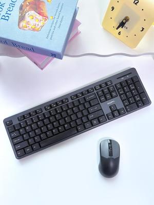Silent 104-Key Wireless Keyboard for Office & Laptop - Windows/macOS/Chrome OS Compatible