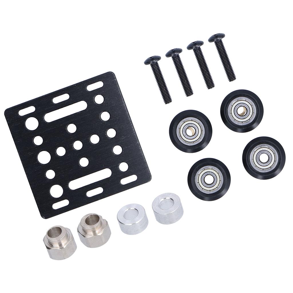 Gantry Plate Aluminium Alloy Build with Pulley 3D Printer Accessory Set Kit