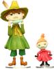 Medico Moomin Snufkin Little My Figures 2 Piece Set Udf Moomin Series 1