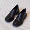 Retro-style Women's Versatile Round-toe Shoes, Single Shoes for Women