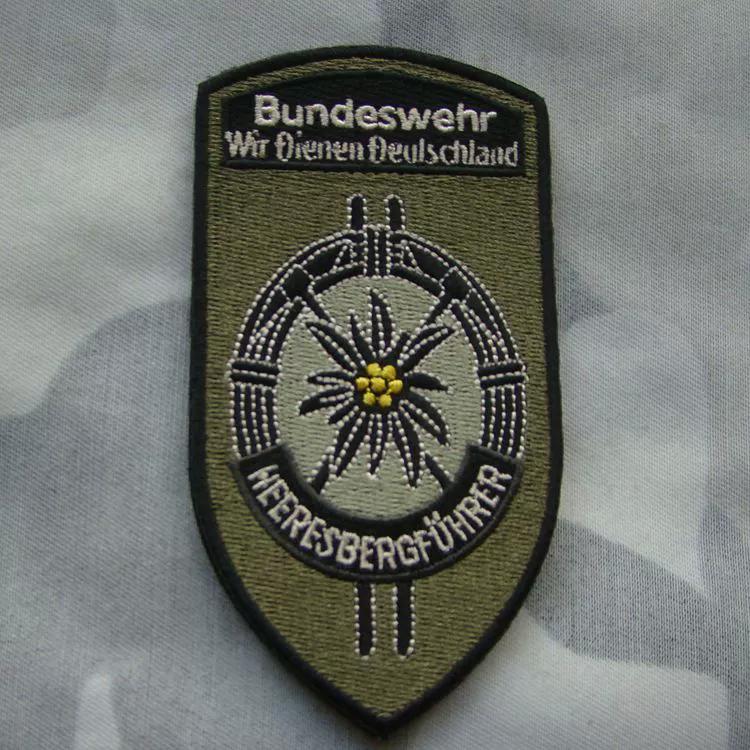 

Немецкая нарукавная повязка, вышитый значок, двухсторонний значок на липучке, значок, наклейка на сумку с оружием, пятнистый значок на одежду