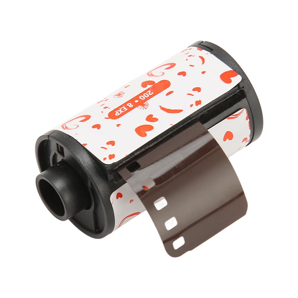 35 mm Färgfilm Vintage 8 Exponeringar 200 Graders Ljuskänslighet Högupplöst Färgnegativfilm för 135