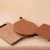 20/40Pcs Mini Chopping Board Round Square Doll House Simulation Bread Dessert Plate Kitchen Decor Diy Tableware Supplies
