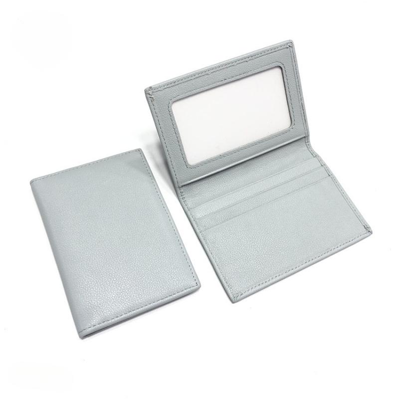 Minimalist Style Wallet Genuine Leather Small Thin ID Credit Card Holder Male Slim Simplicity VIP Bank Cards Bag Mini Women and Men Accessories